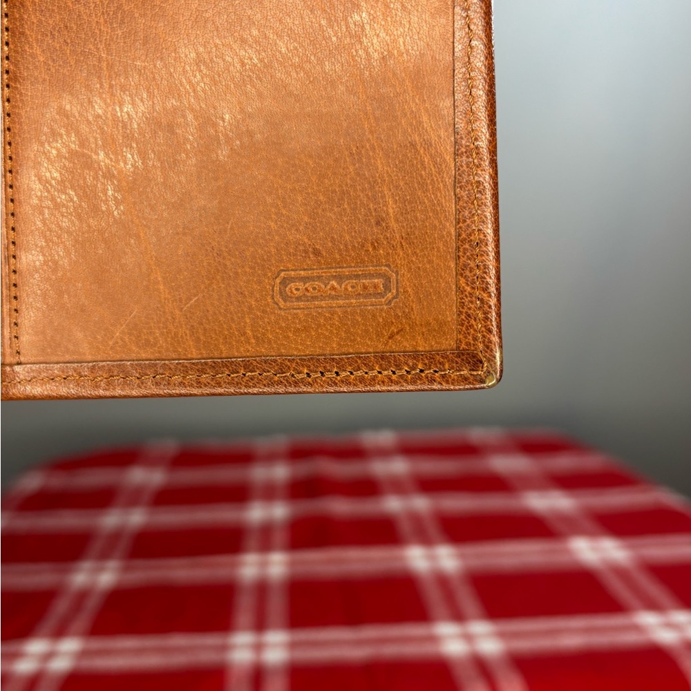 Coach Y2K Brown Glovetanned Leather Long Wallet NWOT - Picture 5 of 10